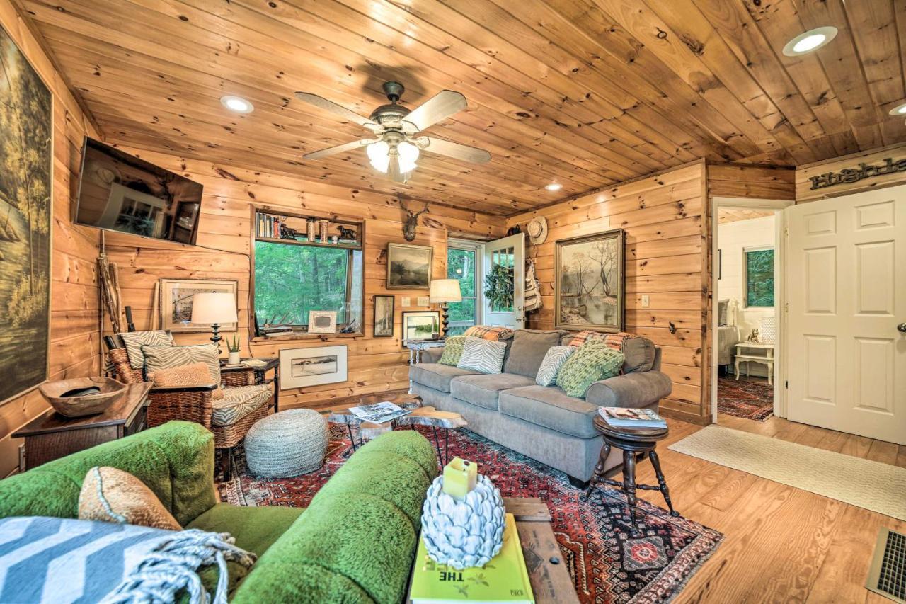 Highlands Cabin On Buck Creek About 8 Mi To Town! Bagian luar foto